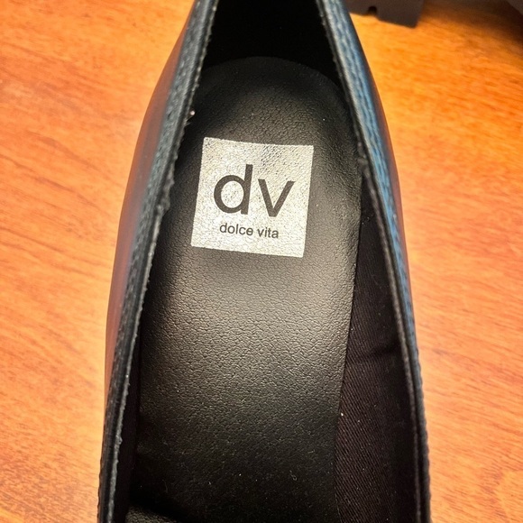 Dolce Vita Black Platform Loafers - Picture 2 of 12